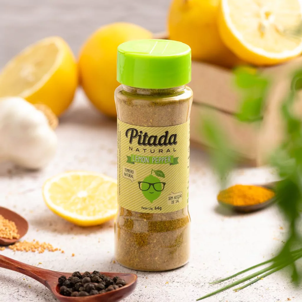 PITADA NATURAL TEMPERO LEMON PEPPER 64G